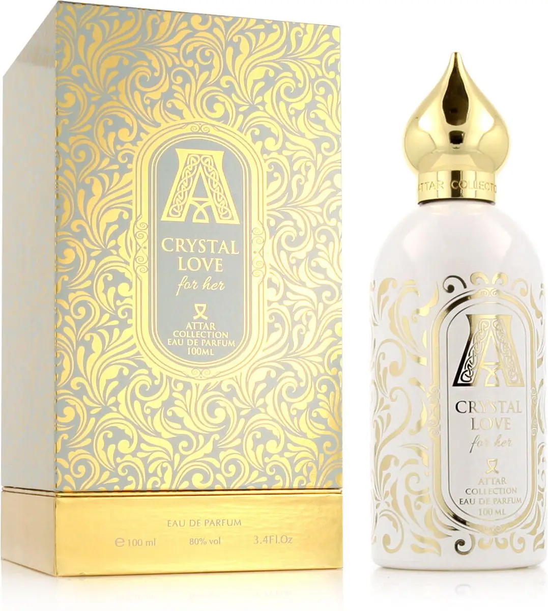 Attar Collection Crystal Love Damesparfum 100ml - afbeelding 4 van 5