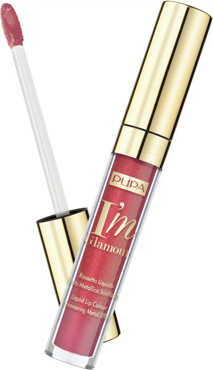PUPA Milano I'M Glamour 2,7 ml 010 Pinky Red Gemetalliseerd
