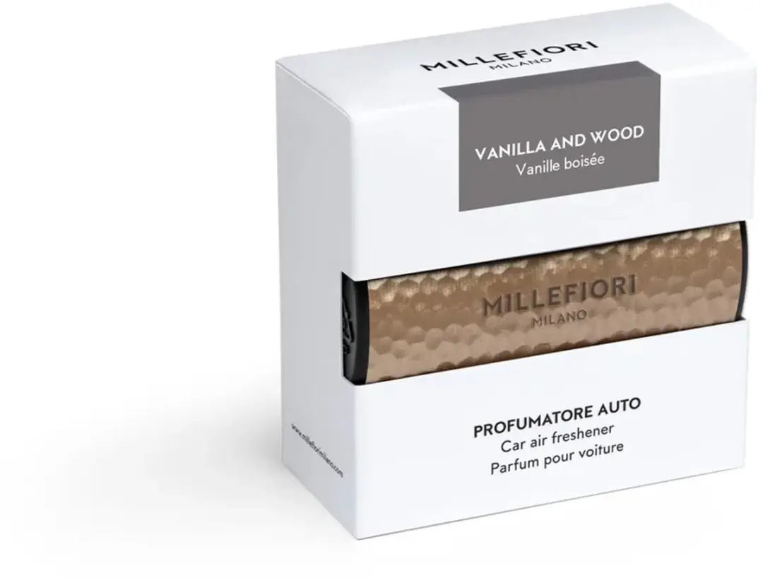 Millefiori Milano Autoparfum Icon 84 Goud - Vanille & Hout
