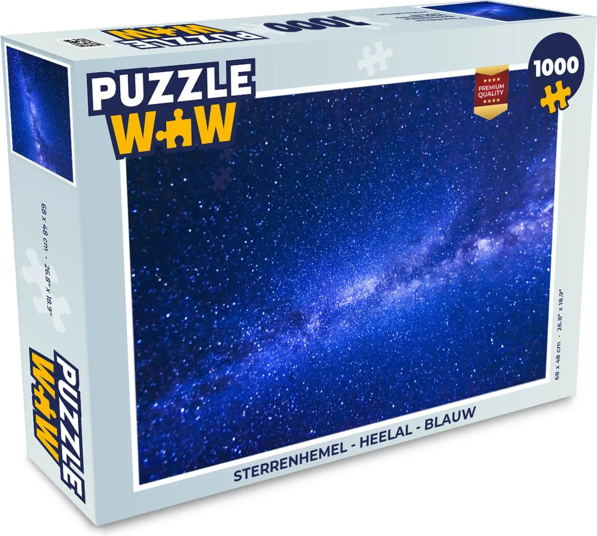 PuzzleWow Sterrenhemel Legpuzzel 1000 Stuks - Multicolor