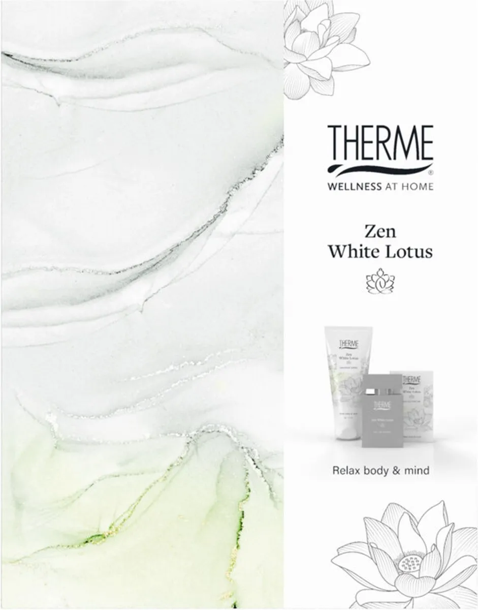 Therme Zen White Lotus Geschenkset - 3 Stuks