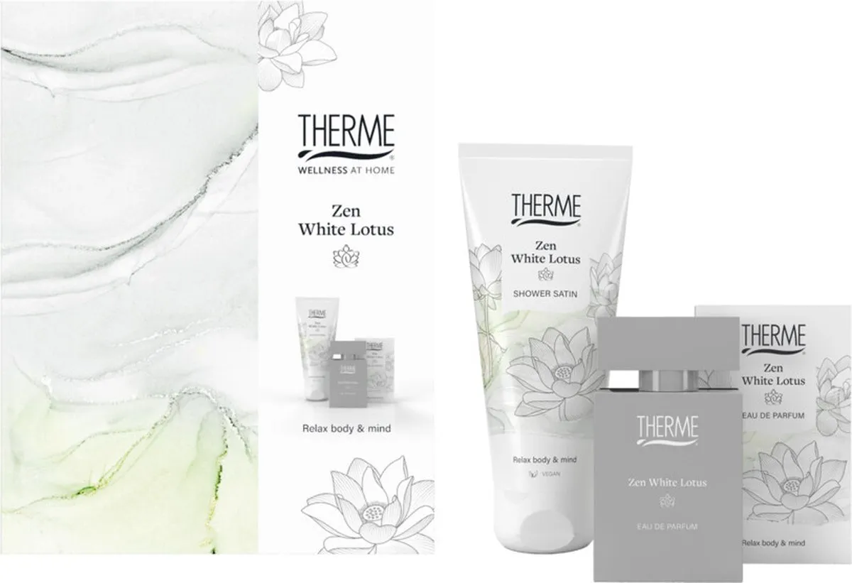 Therme Zen White Lotus Geschenkset - 3 Stuks
