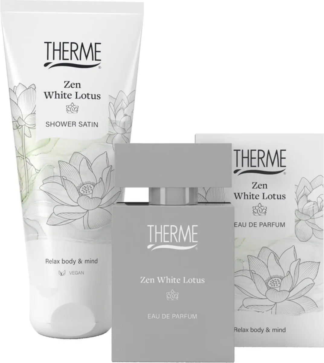 Therme Zen White Lotus Geschenkset - 3 Stuks - afbeelding 6 van 6