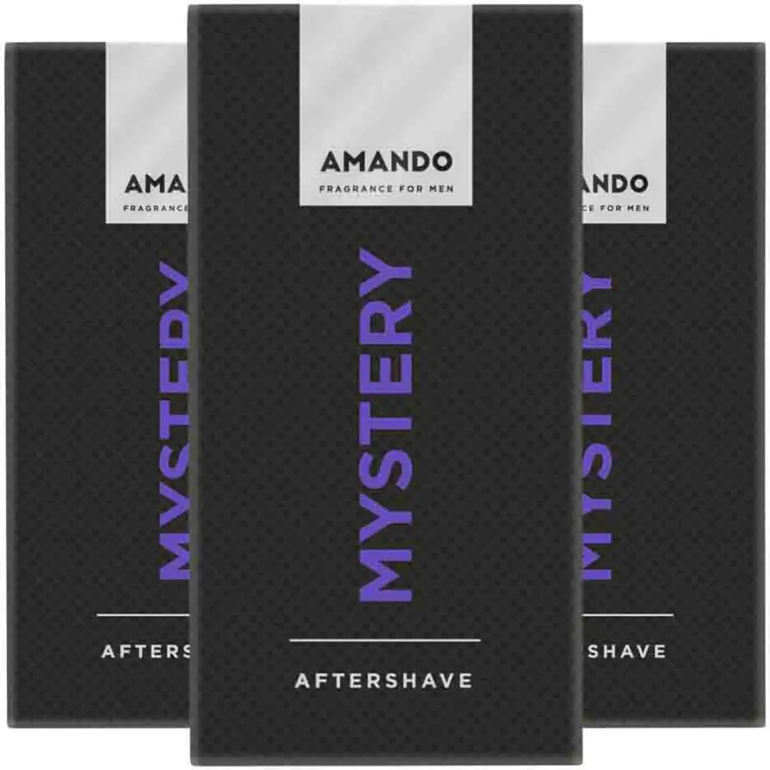 Amando Mystery Aftershave - 3x50ml