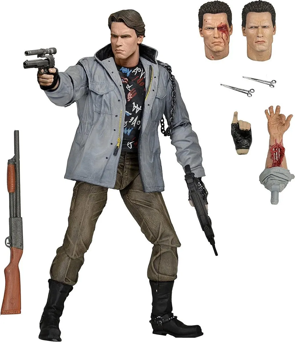 Hasbro Terminator T-800 Tech Noir Ultimate Deluxe Figuur - Multi - afbeelding 2 van 2