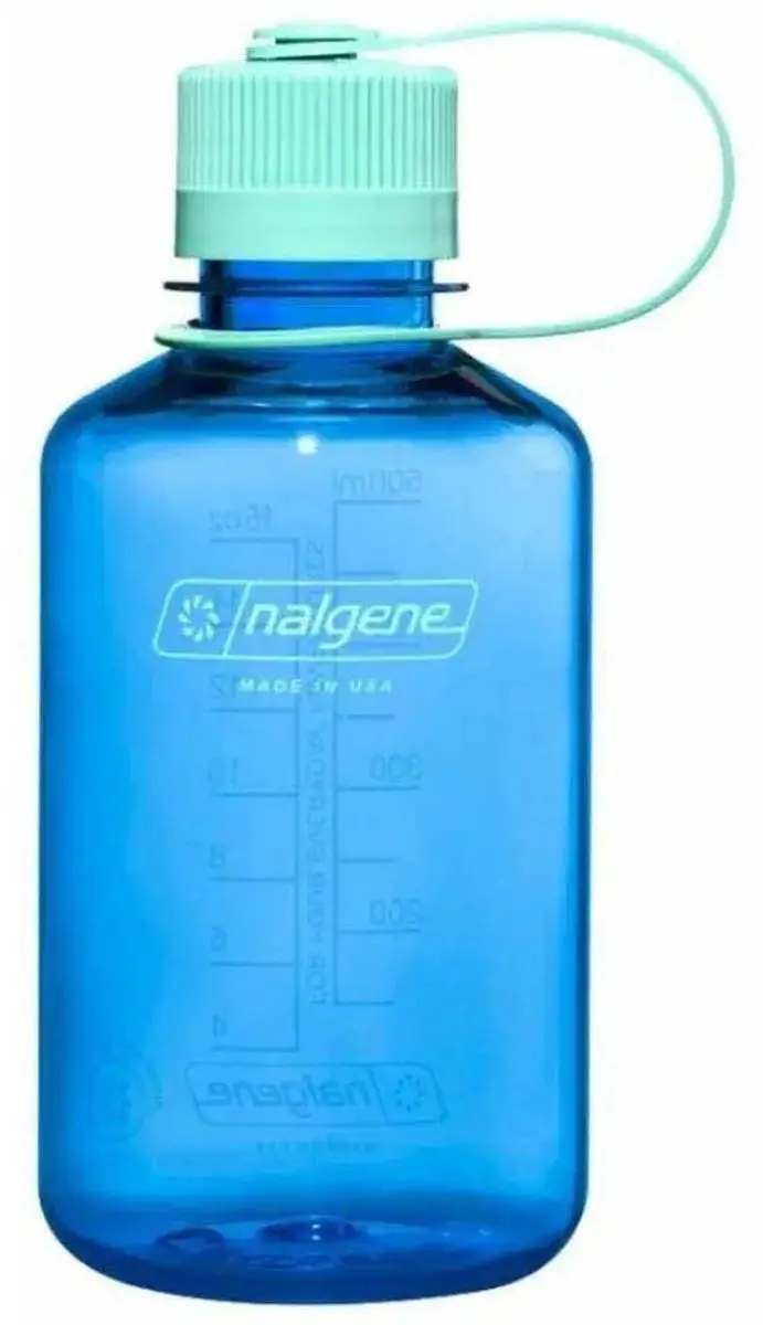 Nalgene Narrow-Mouth N2021-1316 Drinkfles 500ml - Cornflower Blue - afbeelding 6 van 6