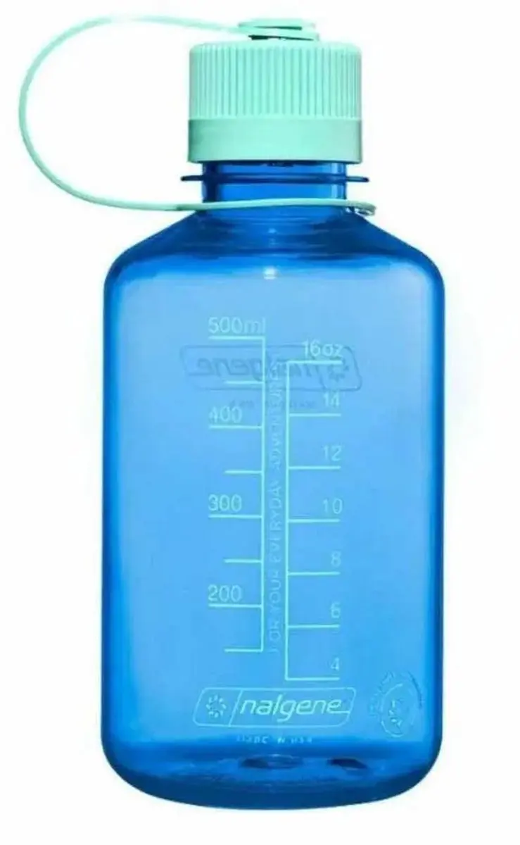Nalgene Narrow-Mouth N2021-1316 Drinkfles 500ml - Cornflower Blue - afbeelding 4 van 6