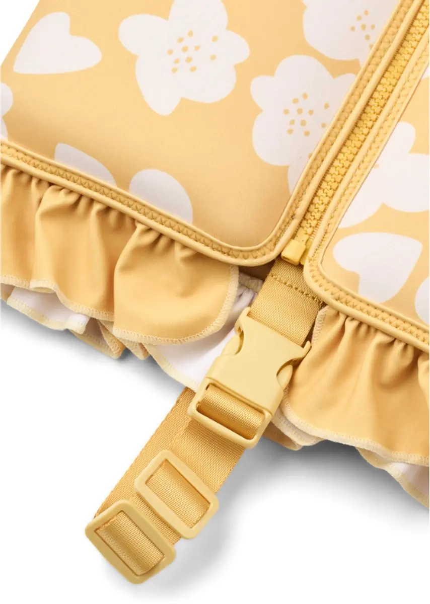 Liewood Dove Zwemvest - Flower / Lemon yellow - 19/30 KG
