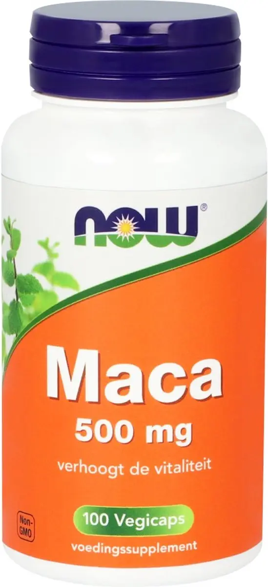 Now Foods Maca Capsules 500mg - 100 Stuks - afbeelding 3 van 3