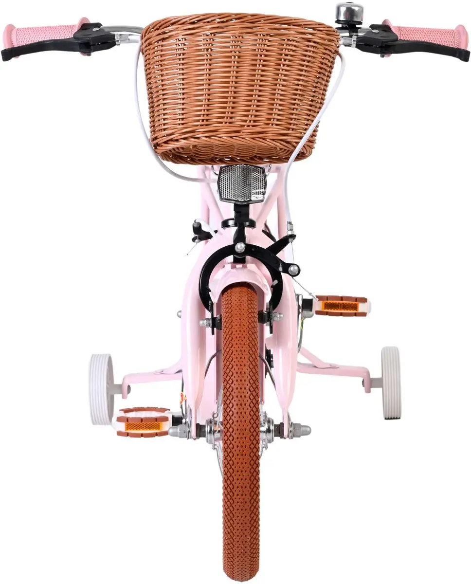 Volare Ashley Kinderfiets 14 inch - Roze - 1 Versnelling - afbeelding 3 van 6