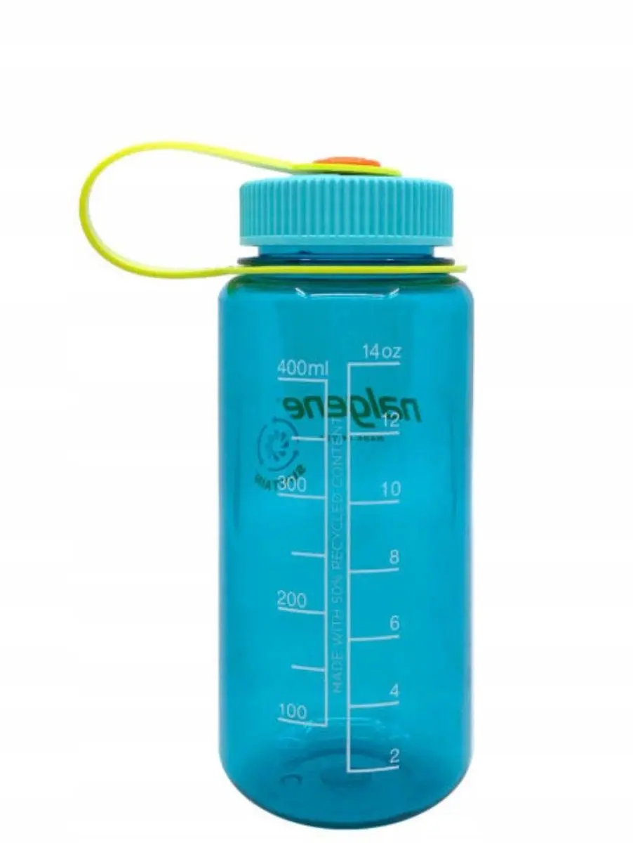 Nalgene Wide Mouth N2020-0416 Drinkfles 500ml - Cerulean - afbeelding 5 van 6