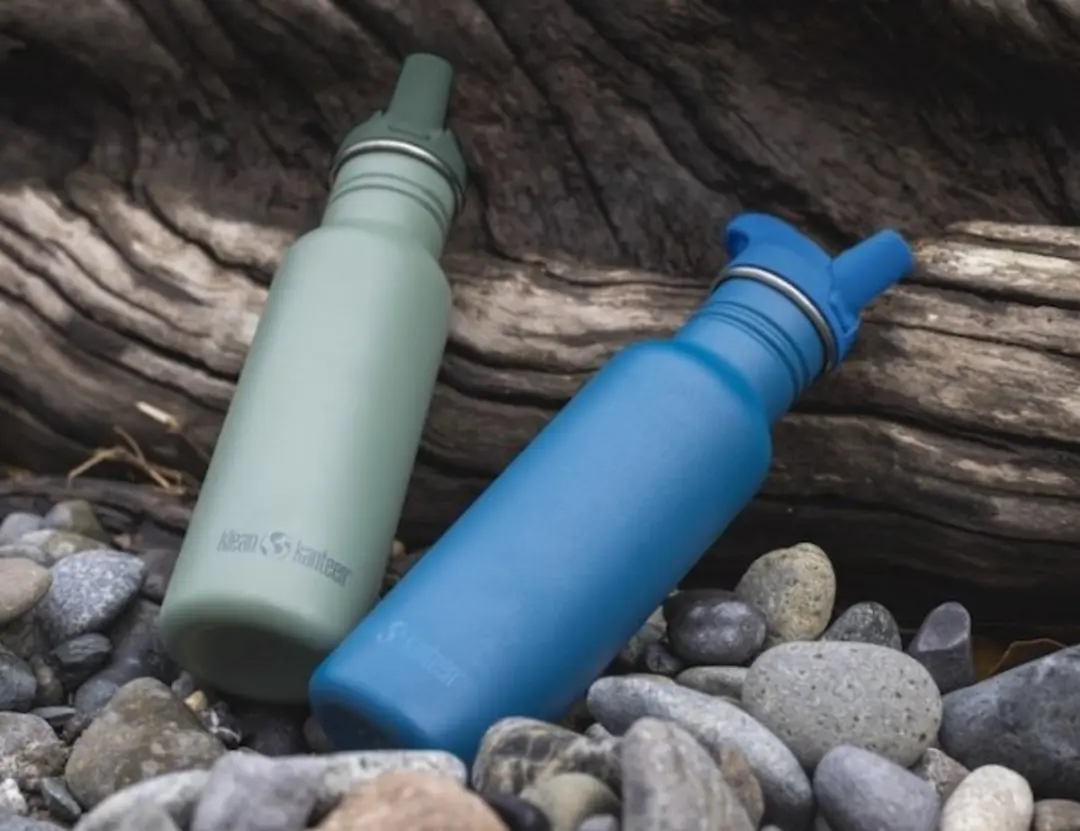 Klean Kanteen Classic Single Wall 800ml - Flip Sport Cap Peach Parfait