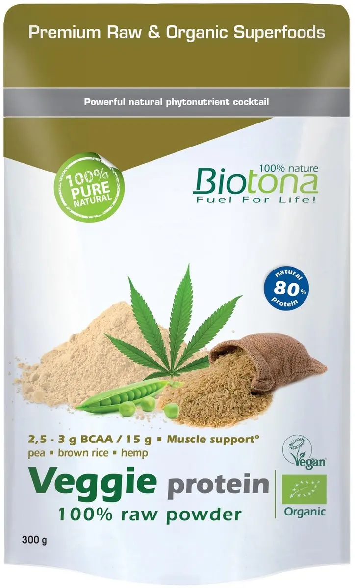 Biotona Veggie Protein Raw Bio 300g