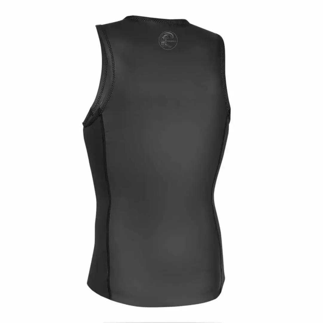 O'Neill O'riginal 2mm Front Zip Vest - M - Zwart - afbeelding 2 van 4