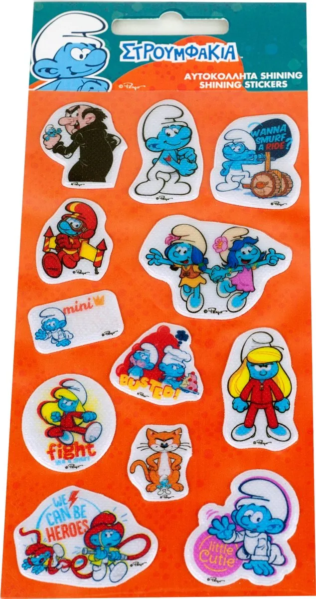 De Smurfen Stickers Junior