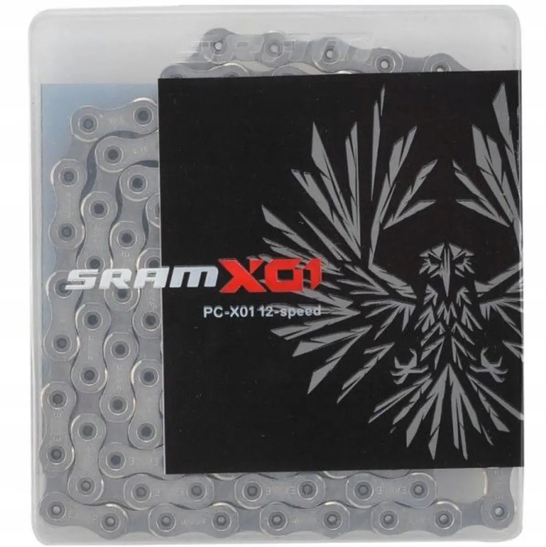 SRAM PC X01 Eagle 12 Speed Ketting 126L - Zilver - afbeelding 4 van 6