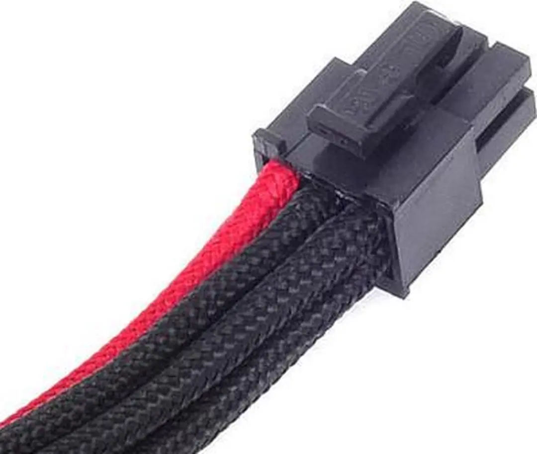 SilverStone PP07-IDE6BR IDE-adapter - Zwart/Rood