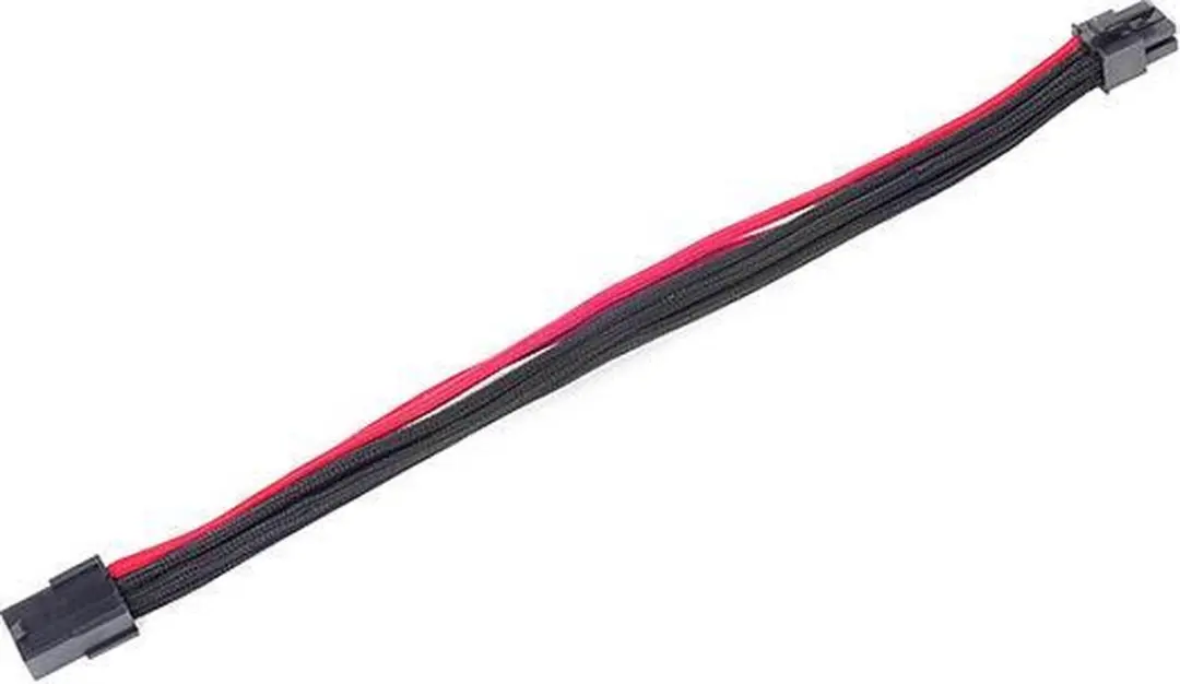 SilverStone PP07-IDE6BR IDE-adapter - Zwart/Rood