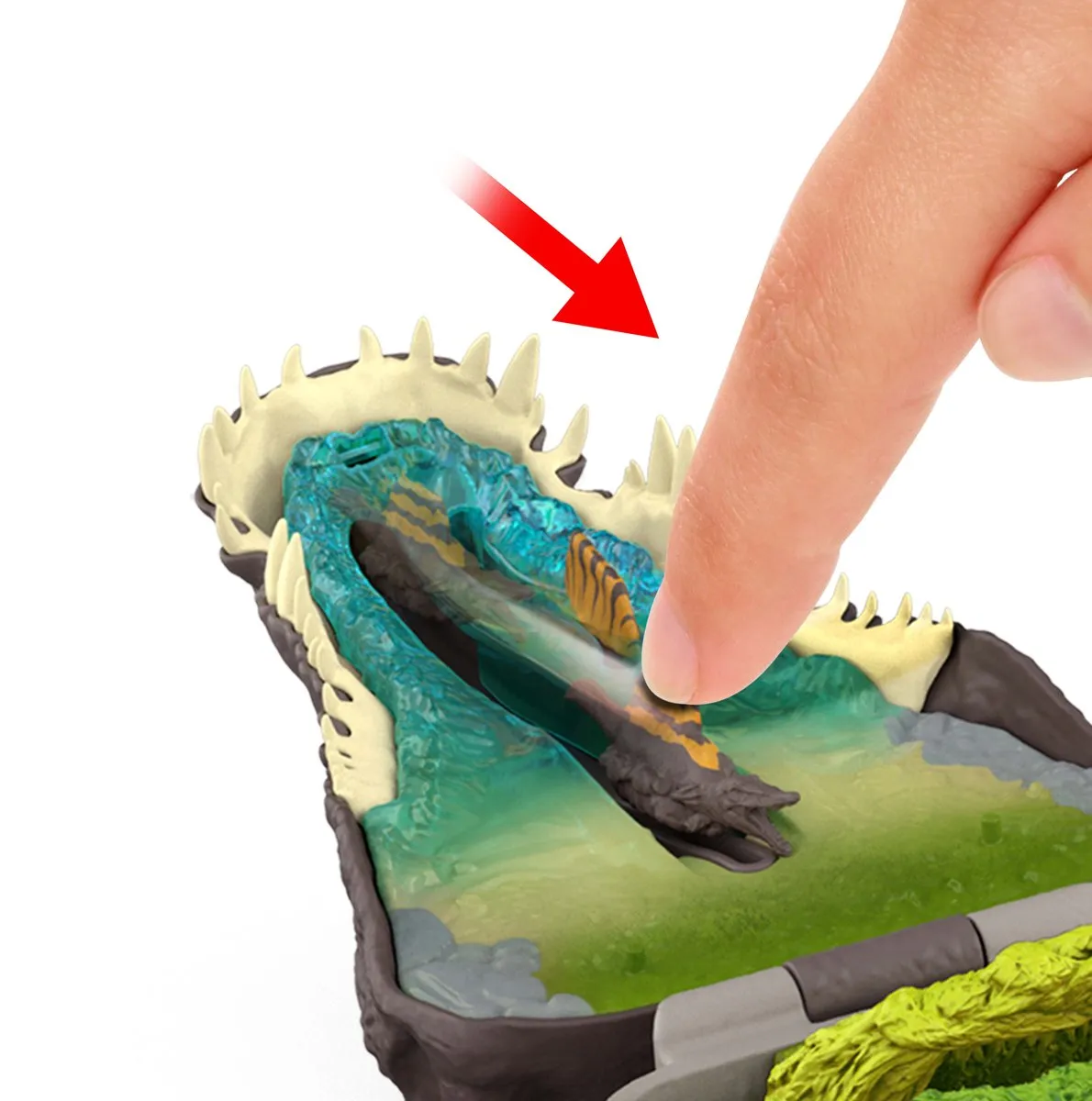 Jurassic World Micro Compact Spinosaurus-figuur - Speelgoed Figuren