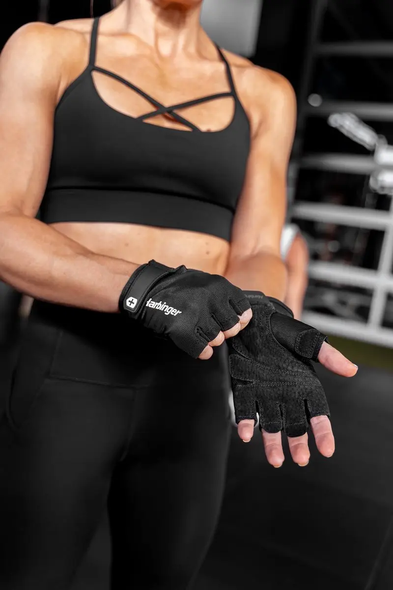 Harbinger Power 2.0 Fitness Handschoenen M - Zwart - afbeelding 3 van 6