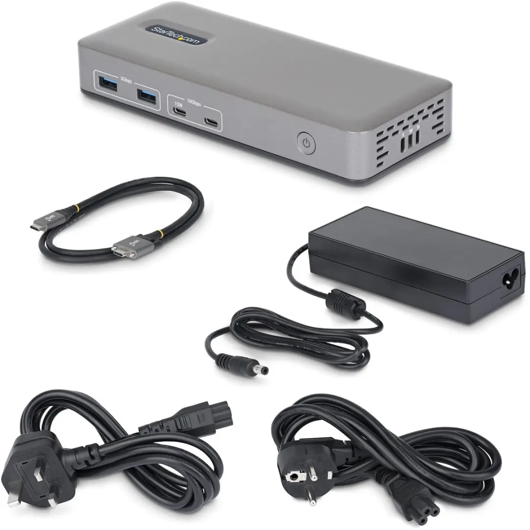 Startech 196UE-USBC-DOCK USB-C Docking Station - Grijs - afbeelding 6 van 6
