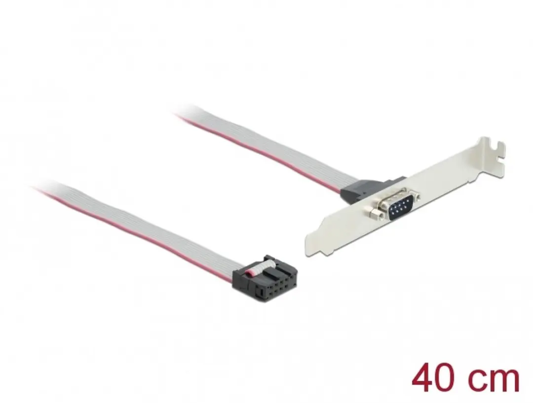 Delock Slot Bracket > 1 x Serial Pin layout: 1:1
