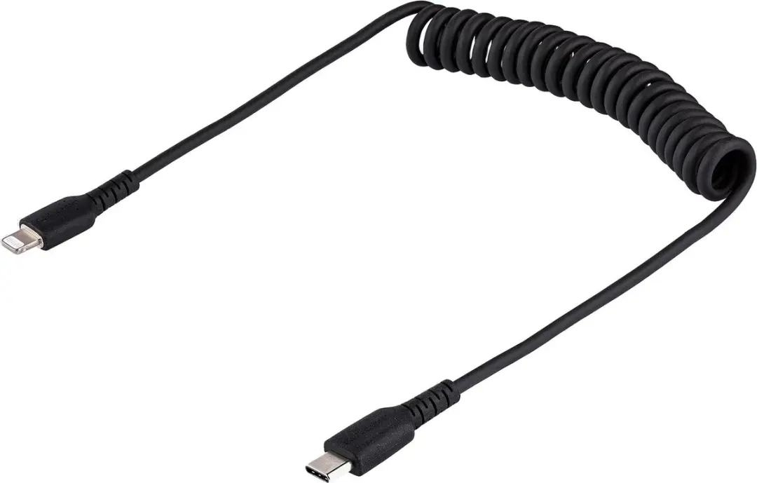 Startech USB to Lightning Kabel RUSB2CLT1MBC - 1m - Zwart - afbeelding 6 van 6