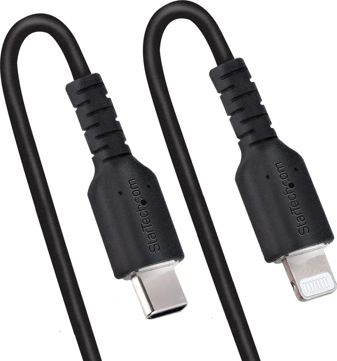 Startech USB to Lightning Kabel RUSB2CLT1MBC - 1m - Zwart - afbeelding 4 van 6