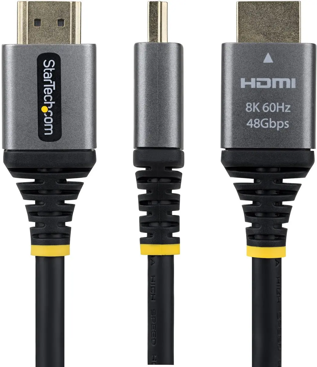 Startech HDMM21V1F HDMI Kabel 8K 60Hz - 48Gbps - Zwart - afbeelding 3 van 6