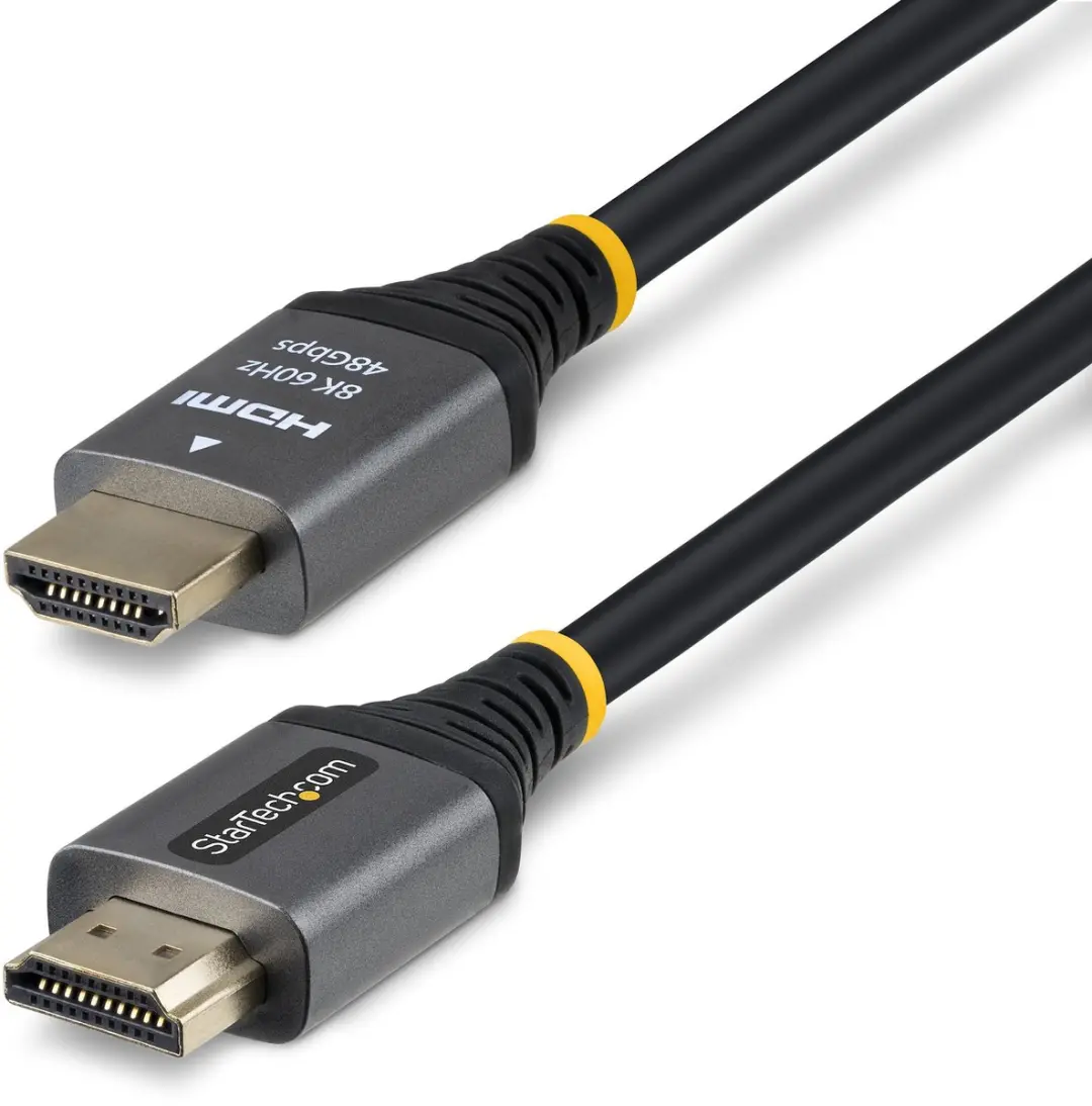 Startech HDMM21V1F HDMI Kabel 8K 60Hz - 48Gbps - Zwart - afbeelding 4 van 6