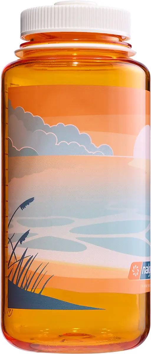 Nalgene Wide-Mouth 1000ml Drinkfles - BPA-vrij - Sunset - afbeelding 4 van 5