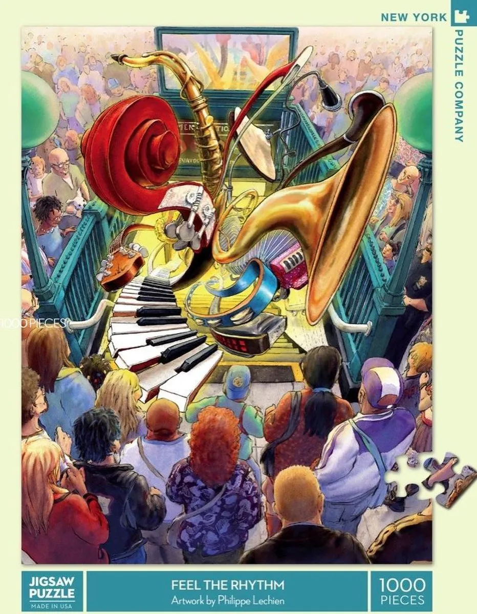 New York Puzzle Company Feel the Rhythm - 1000 pieces