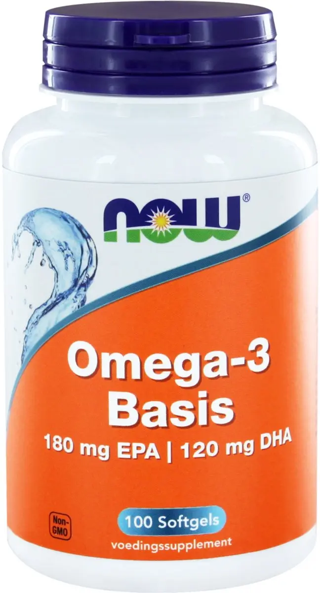 Now Foods Omega-3 Basis 1000mg Visolieconcentraat