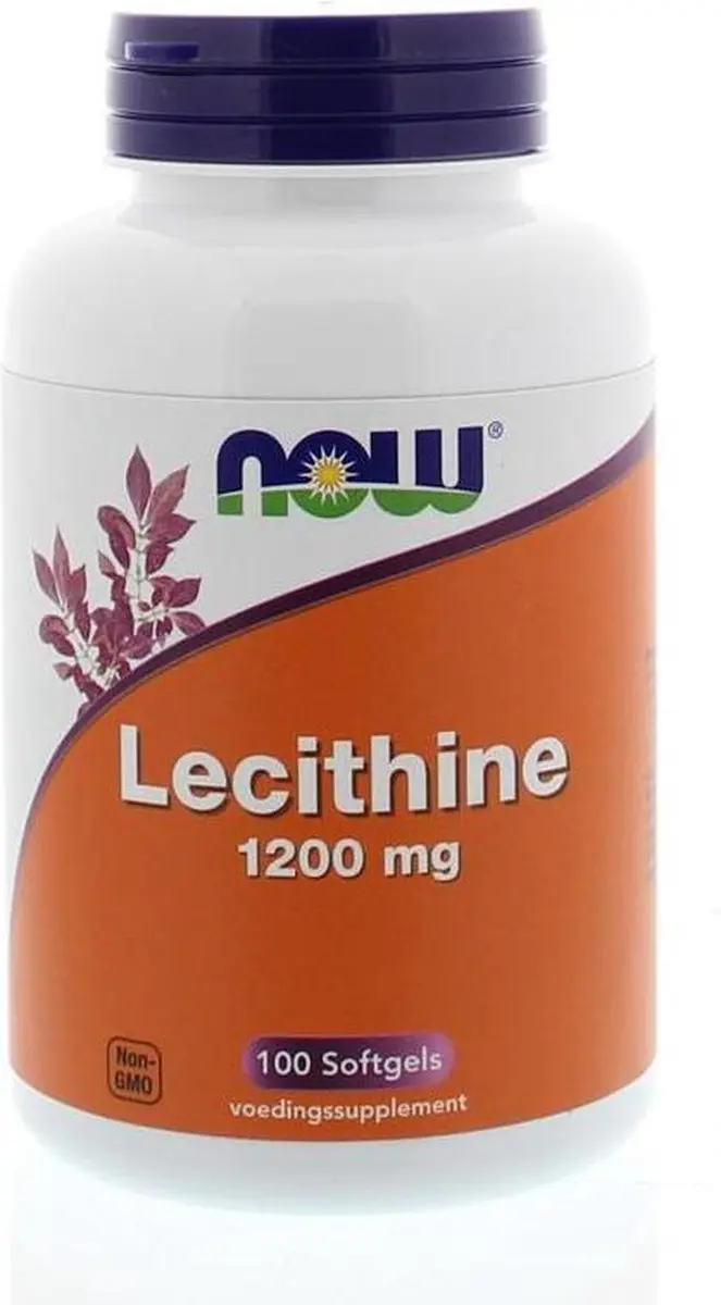Now Foods Lecithine 1200mg - 100 Softgels - afbeelding 6 van 6