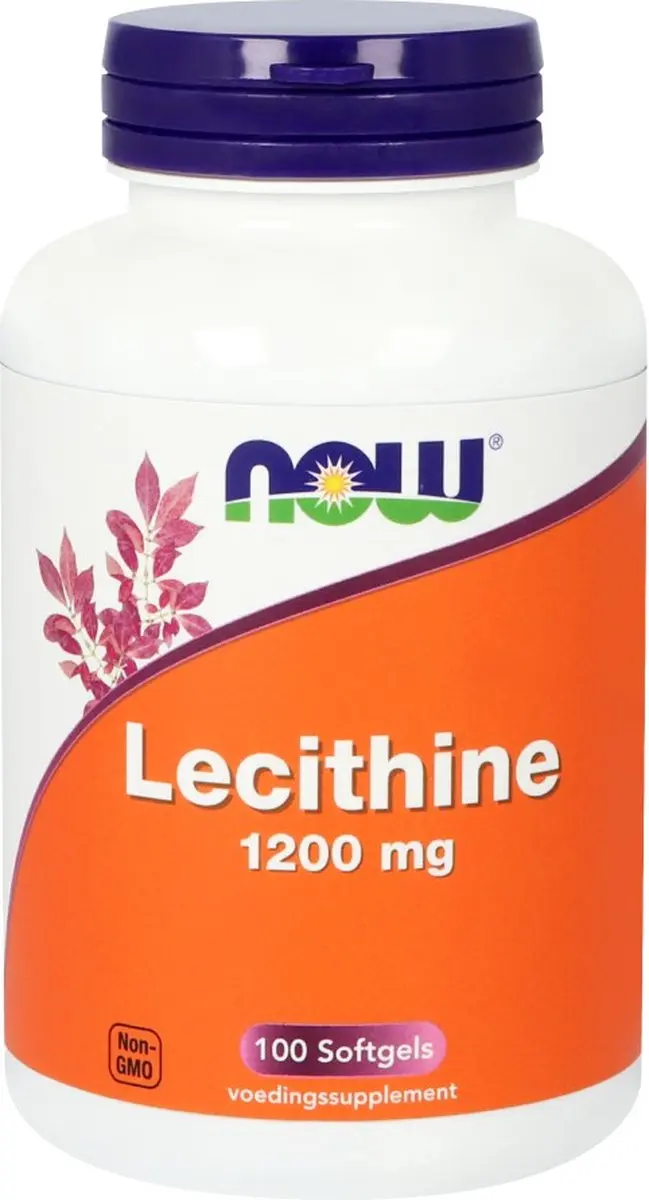 Now Foods Lecithine 1200mg - 100 Softgels - afbeelding 5 van 6