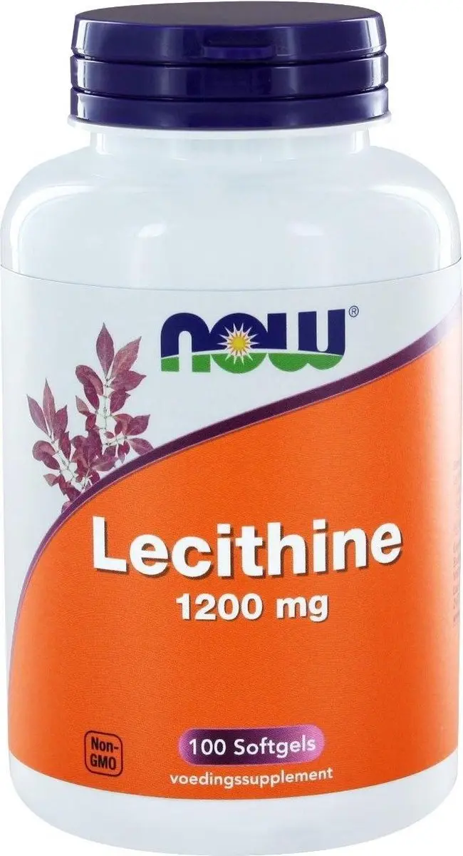Now Foods Lecithine 1200mg - 100 Softgels - afbeelding 4 van 6