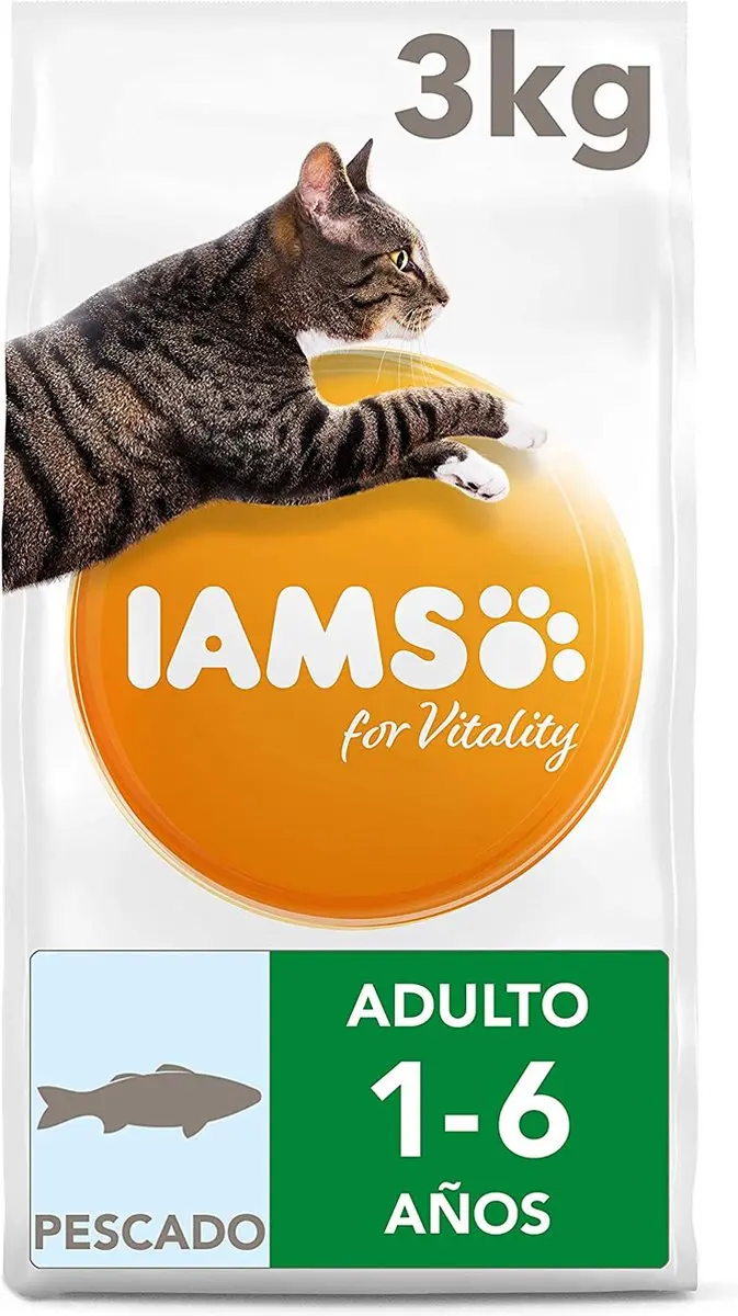 IAMS for Vitality Kattenvoer droog met vis
