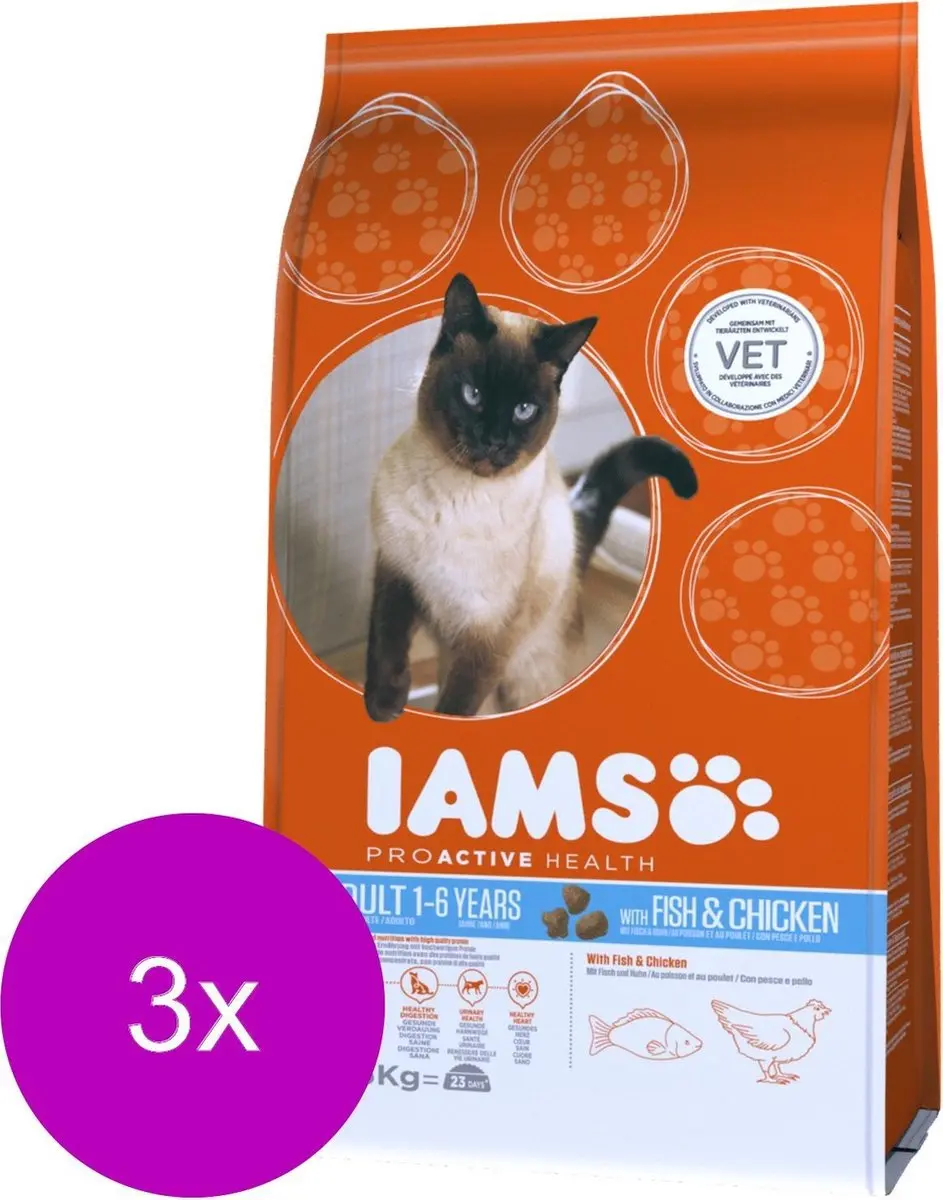 Iams Cat Adult Zeevis