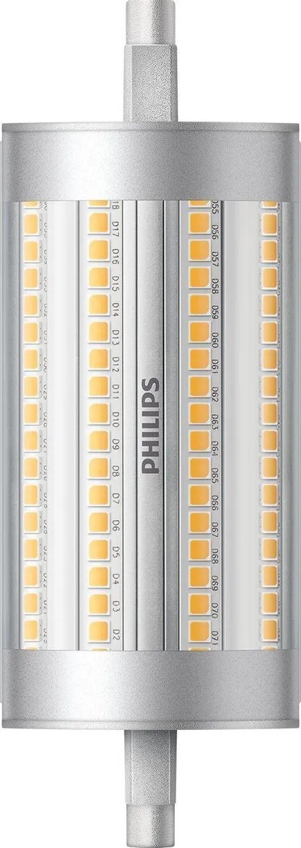 Philips LED Staaflamp Transparant 150W R7S - Koelwit 4000K