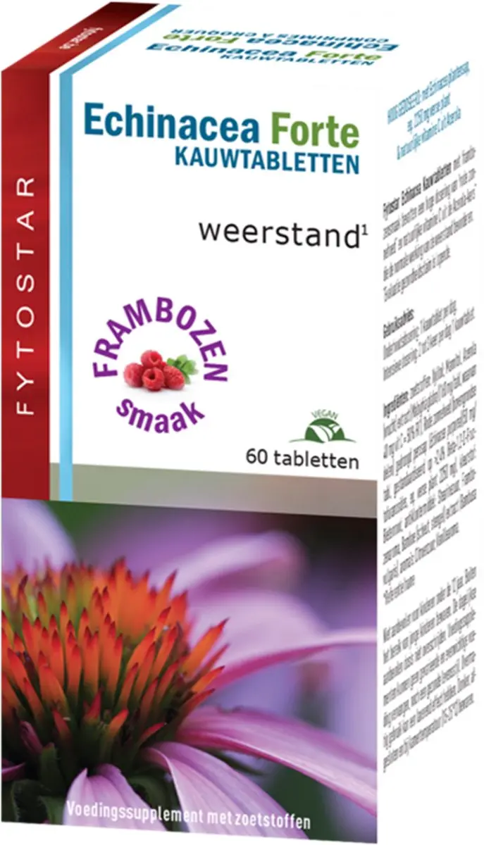 Fytostar Echinacea Forte Kauwtabletten 60 Stuks