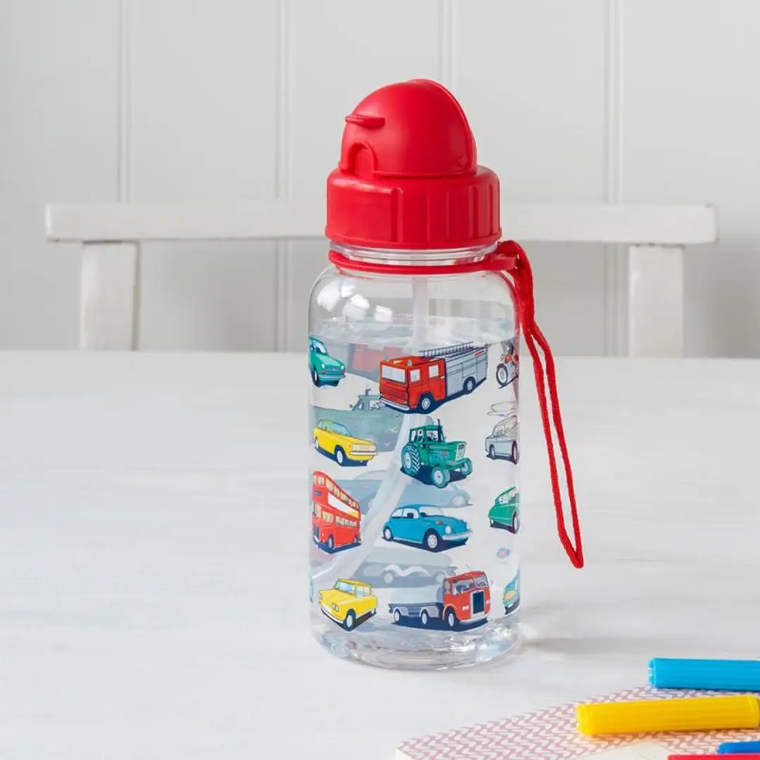 Rex London Kinderwaterfles Road Trip 500ml - Multicolor