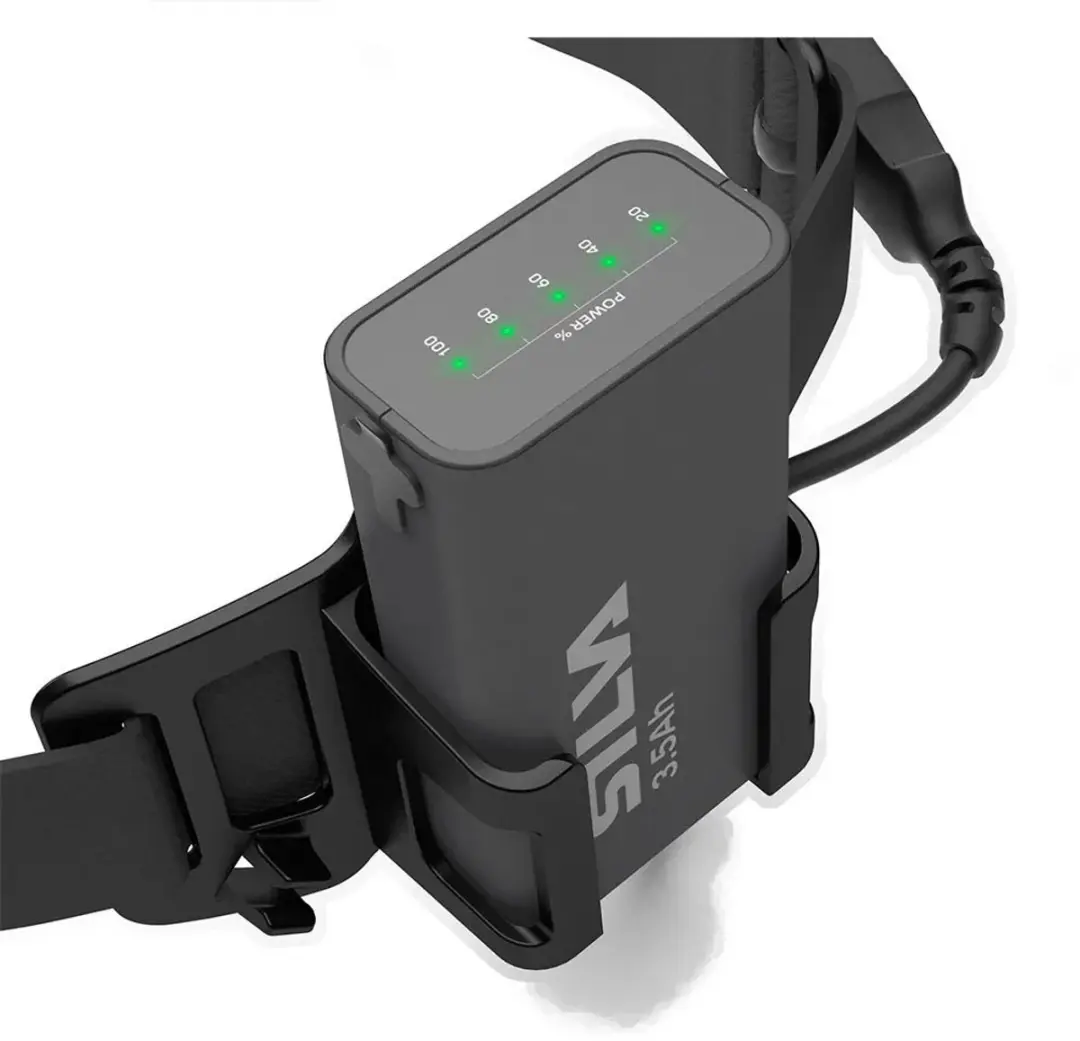 Silva Headlamp Accu 3.5Ah - 25.9Wh - Zwart