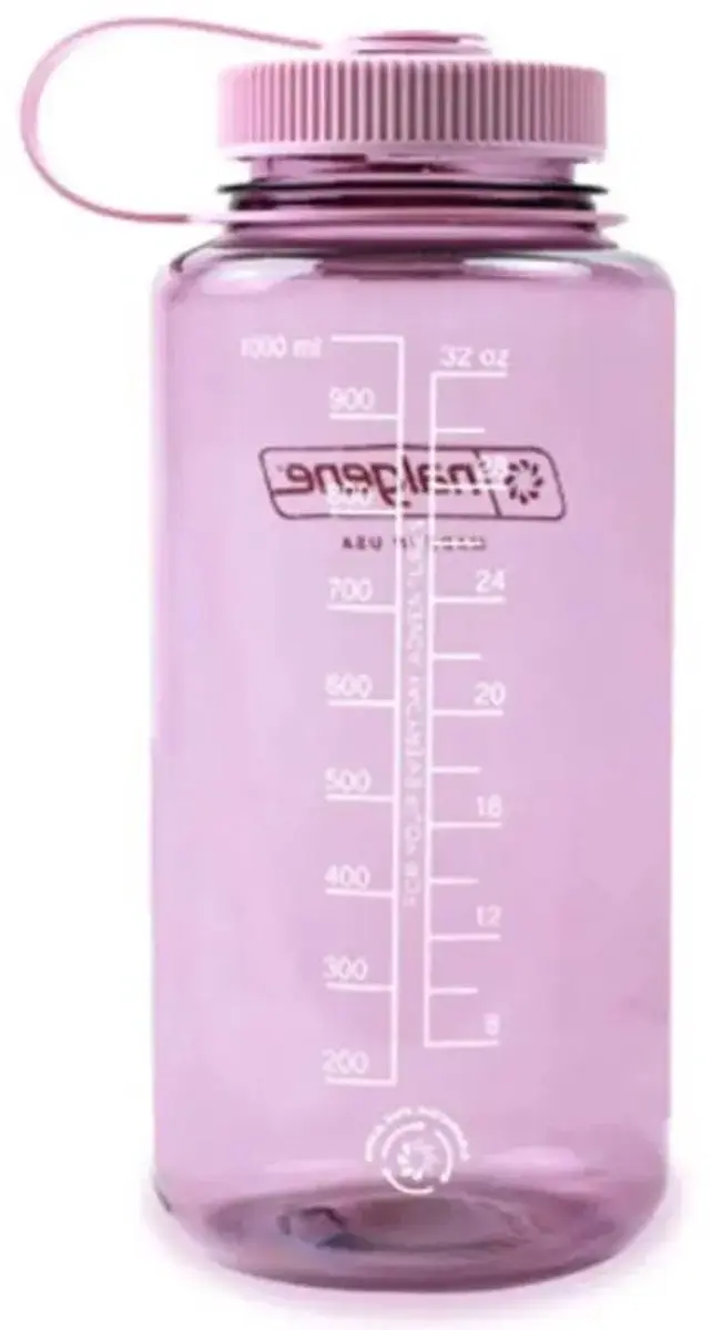 Nalgene Wide Mouth N2020-5232 Drinkfles 1L - Cherry Blossom - afbeelding 3 van 6