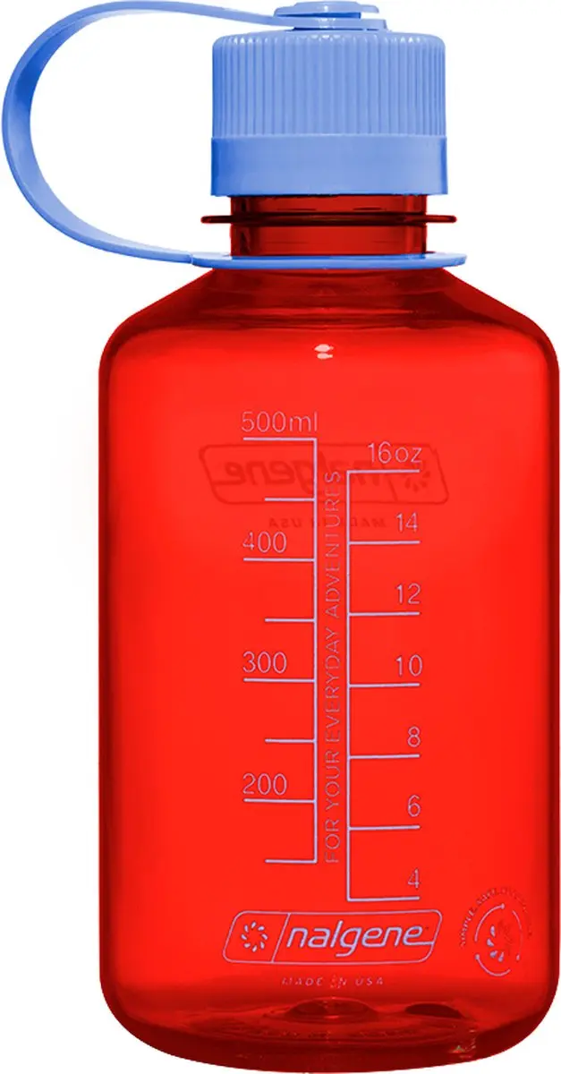 Nalgene Narrow-Mouth Fles 500ml - Marmalade Orange - afbeelding 6 van 6
