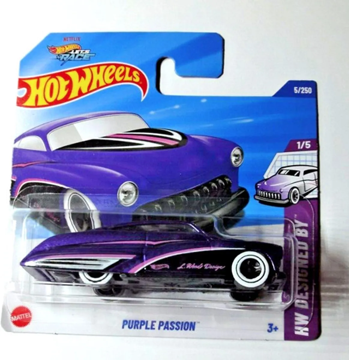 Hot Wheels Purple Passion 1:64 Auto