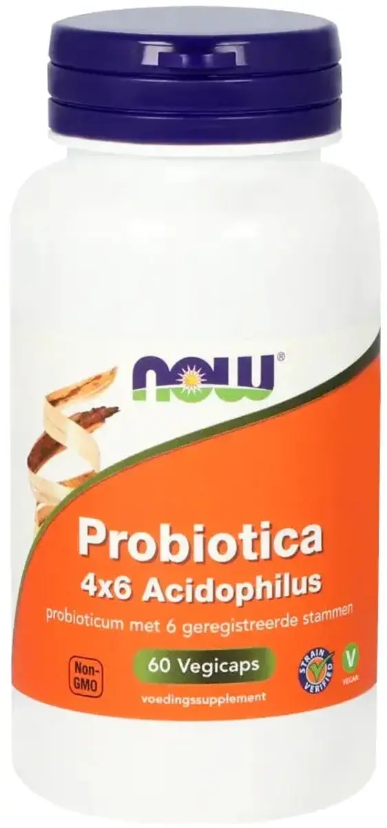 Now Foods Biotica Acidophilus Capsules 60 Stuks