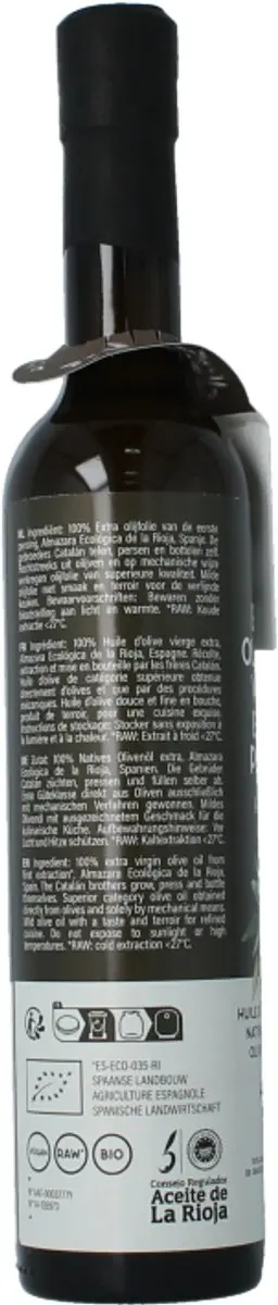 Aman Prana Hermanos Catalan Olijfolie Extra Vierge Bio 500ml