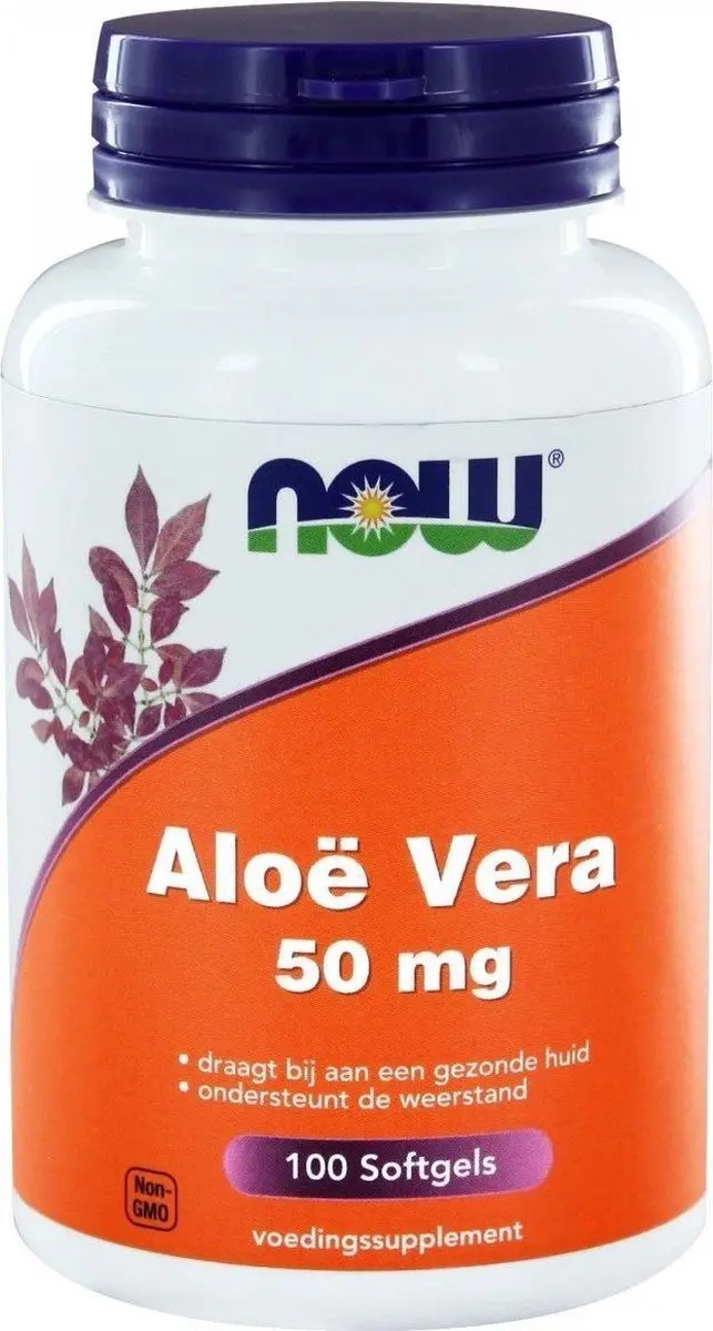 Now Foods Aloë Vera Concentraat 50mg
