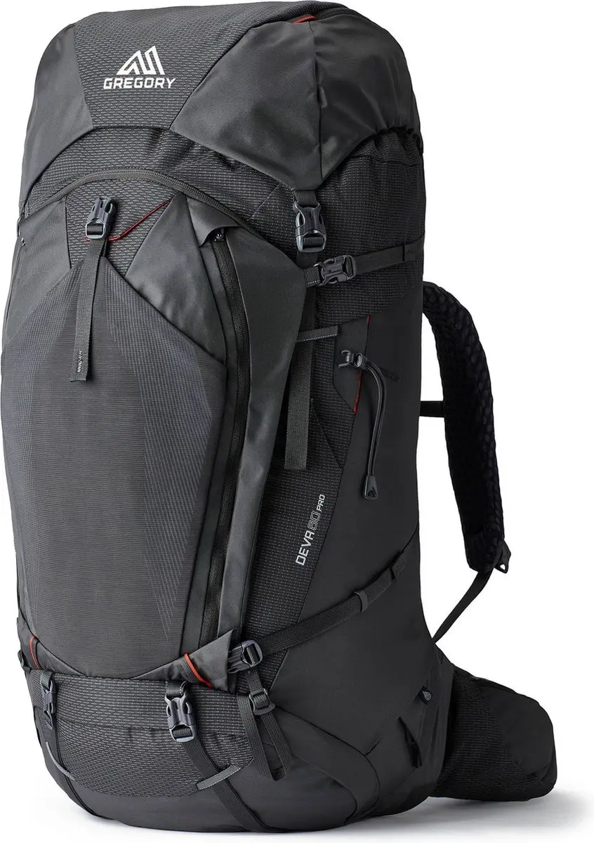 GREGORY trekkingrugzak rugzak Deva 80 Pro Backpack Lava Grey grijs