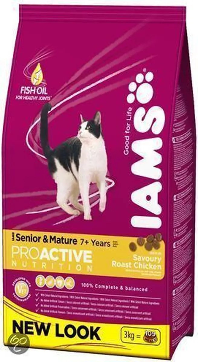 Iams Cat Senior Mature Kip 1.5 kg